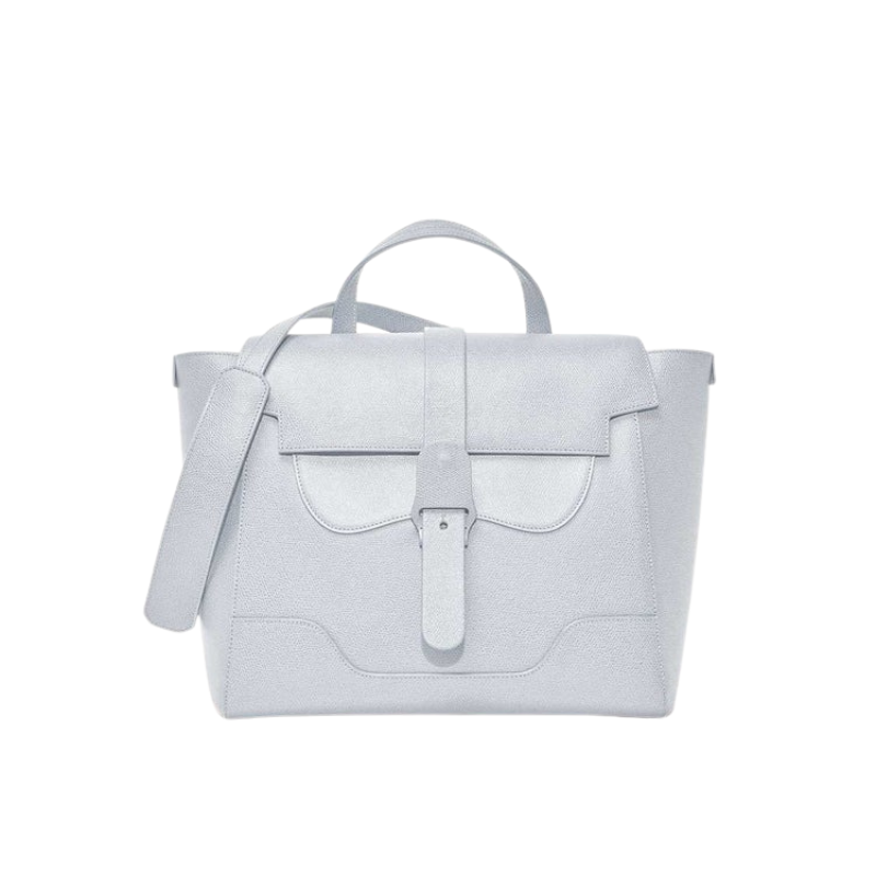 Untitled design (35) Women’s Convertible Leather Bag – Black – Fits 13"/15" - Image 1